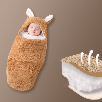 Enhance Your Baby's Sleep with the Thickened Out Wrap Swaddle Sleeping Bag